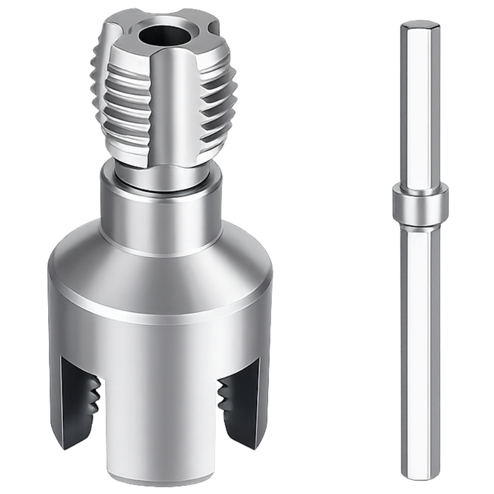 베네퍼플 일체형 수도관 내외부 나사 탭 오프너 파이프용 반대탭 나사산 만드는 공구 수동 자동 탭핸들 핸드탭 세트 빠른 나사 무늬 가공, 1개 20,000원