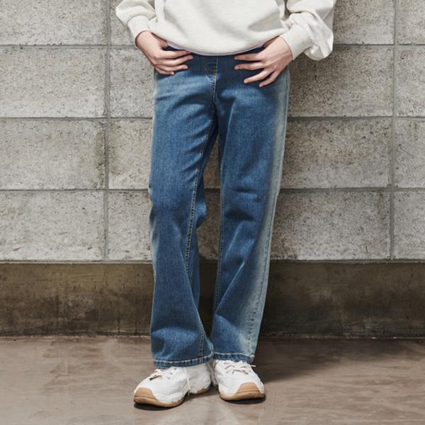 에꼴리에 주니어 #봄/가을상품 특가!!!  #10대들의 패션 #밴딩 부츠컷 워싱 블루진 24C5253 NC경산 9,000원