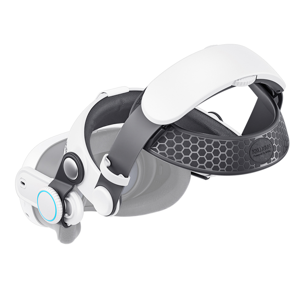 Kkcobvr Q3 헤일로 엘리트 헤드 스트랩 메타 퀘스트 3/3S와 호환 듀얼 모드 측면 조절식 시야각 노브 VR 액세서리용, 1개, KKCOBVR Q3 39,000원
