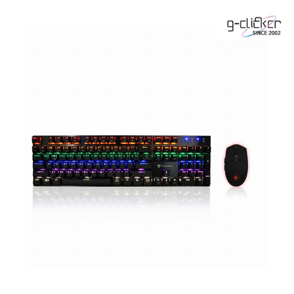 지클릭커 GMK-510X Special 키보드 마우스 세트 (블랙, 적축) 34,900원