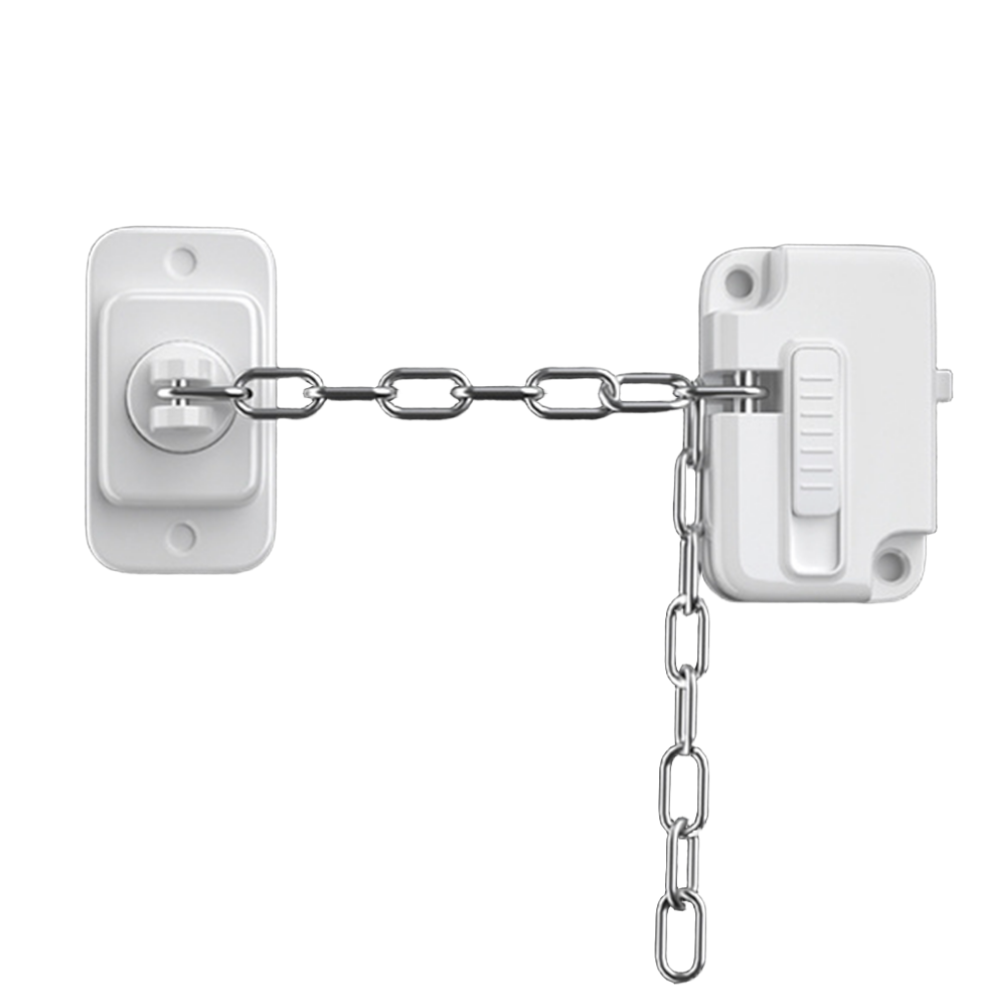 미노즈 현관문 창문 무타공 이중잠금 안전고리 잠금장치, 1개 9,700원