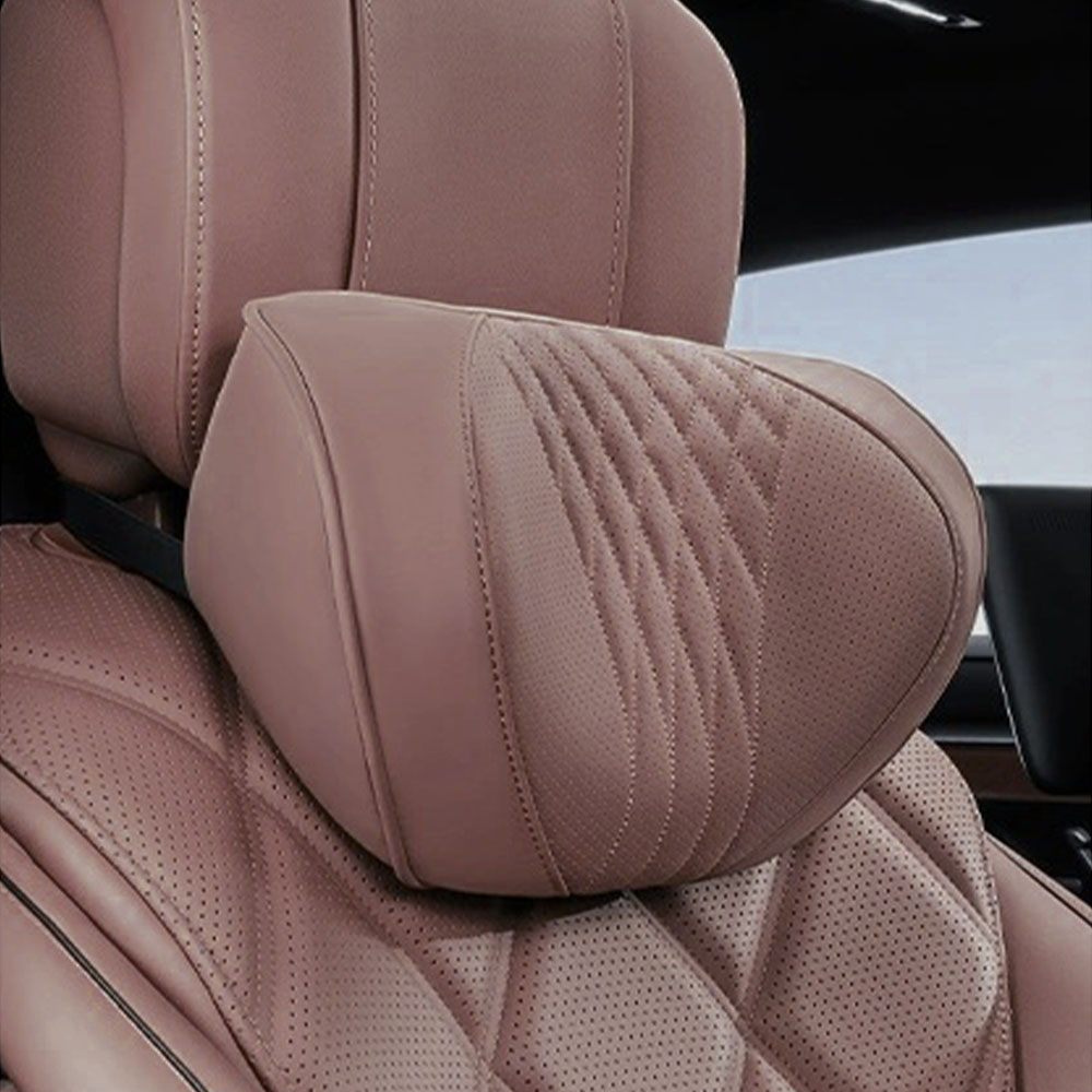 크로니클 토뷸라 프리미엄 차량용 목쿠션, 체스넛 브라운, 1개 37,270원