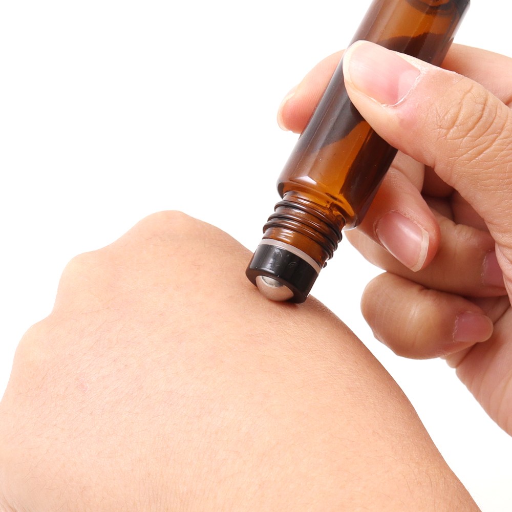 갈색유리공병 롤온 미니 소분 용기 단단한 병 향수 아로마 오일 에센셜 화장품, 1개, 10ml 400원