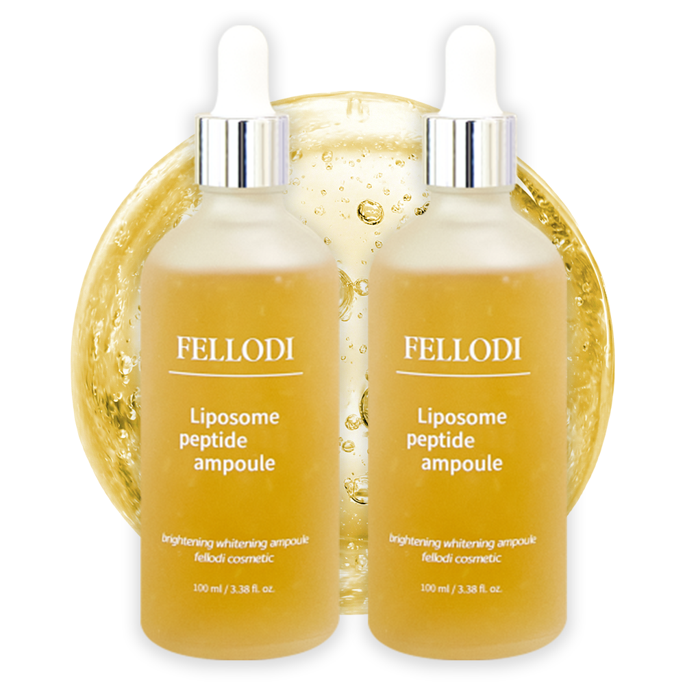 펠로디 리포좀 펩타이드 녹는실 리프팅 앰플 2주 사용후 모공 면적 노화지수 톤업 볼륨 안면 주름 개선 임상 완료 수분 세럼 재생 에센스, 2개, 100ml 56,800원