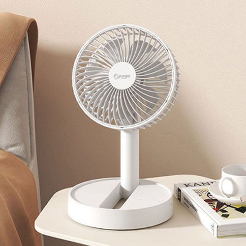케이페이지 KEF-DC8 데스크팬 폴딩 접이식 탁상용 무선 5엽 냉각 선풍기 8인치 4단 타이머 32,500원