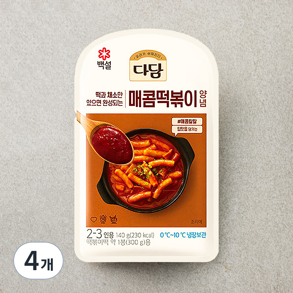 다담 매콤떡볶이 양념 6,270원