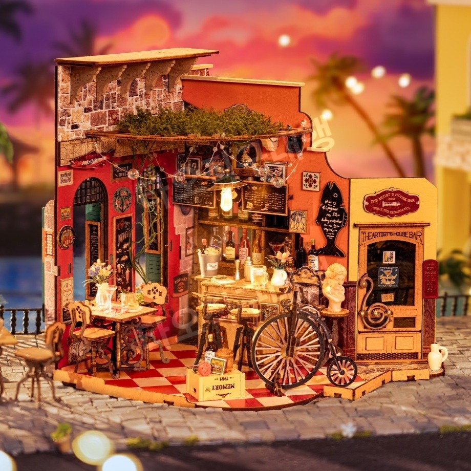 로보타임 ROLIFE 하우스 미니어처 ROBOTIME 만들기 로라이프 조립 DIY 모형, 첼시 바 43,000원