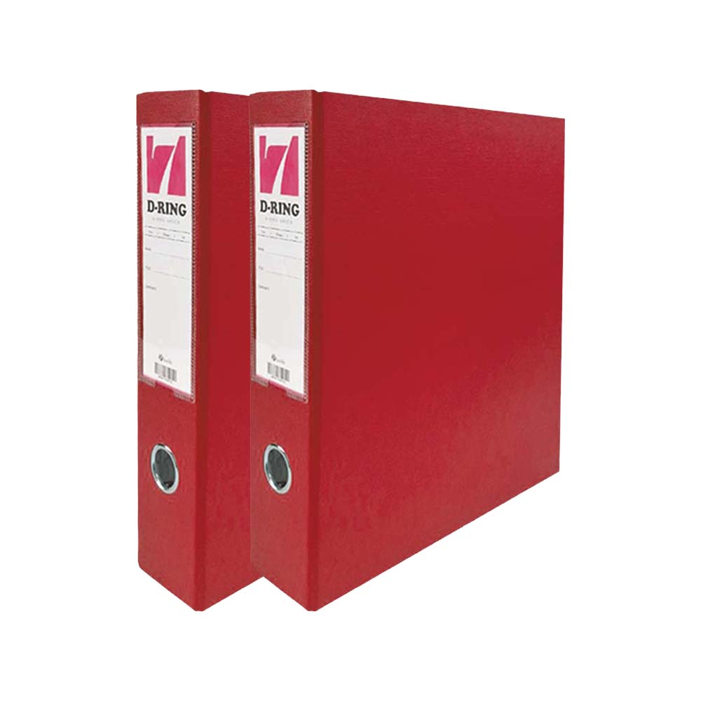 희망화일 3공 D링 합지 바인더, 적색, 2개, 현재가 7,630원
