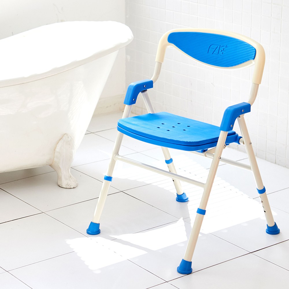 DLi M_BLUE 노인목욕의자 어르신 접이식 실버 환자용목욕의자 샤워의자 FZK-188 65,000원