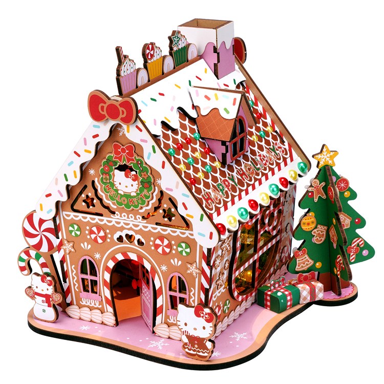 산리오 핸즈크라프트 헬로키티 DIY 미니어처 키티의 진저브레드 하우스 69,000원