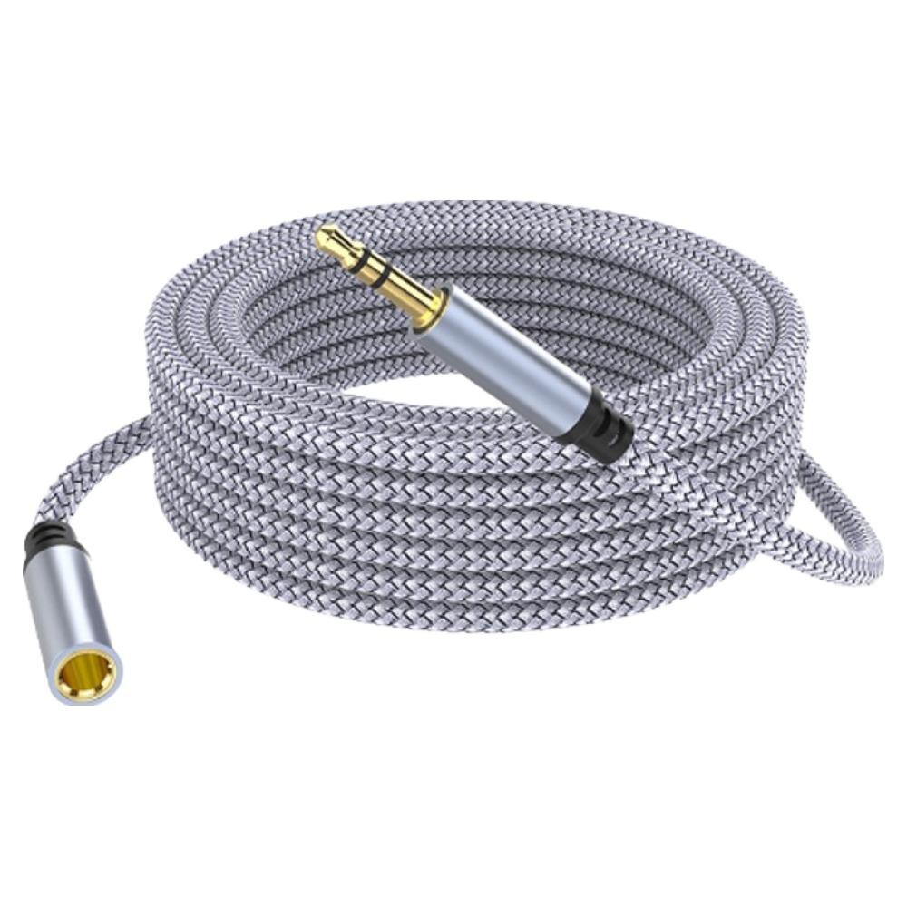 리브리카 오디오 연장선 3.5mm 연결 케이블 2m, 그레이, 1개, 단일상품 4,000원