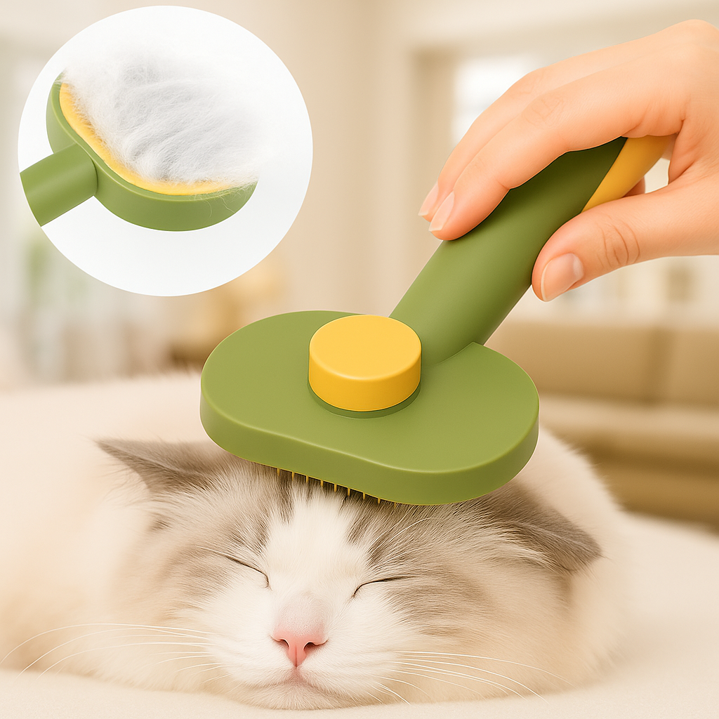 딘킨 피부보호 반려동물 원터치 브러쉬 12,800원