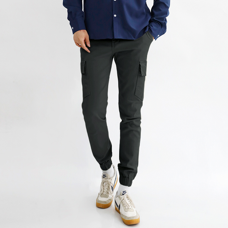 해리슨 면 카고 반 밴딩 조거 팬츠 NGD1060 37,800원