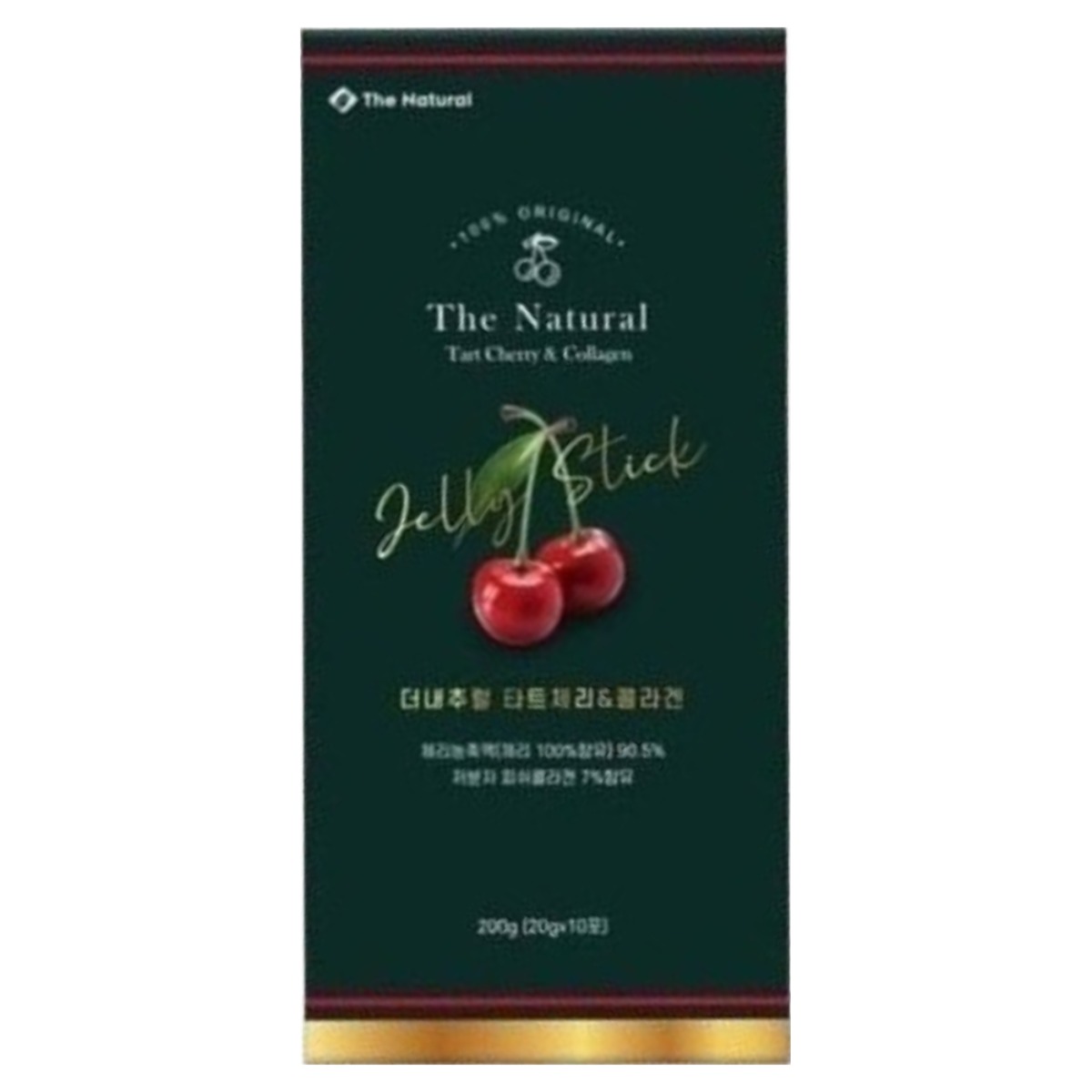 [5박스] 더내추럴 타트체리콜라겐 300달톤 초저분자젤리스틱 20g 10포, 총 50포 36,550원