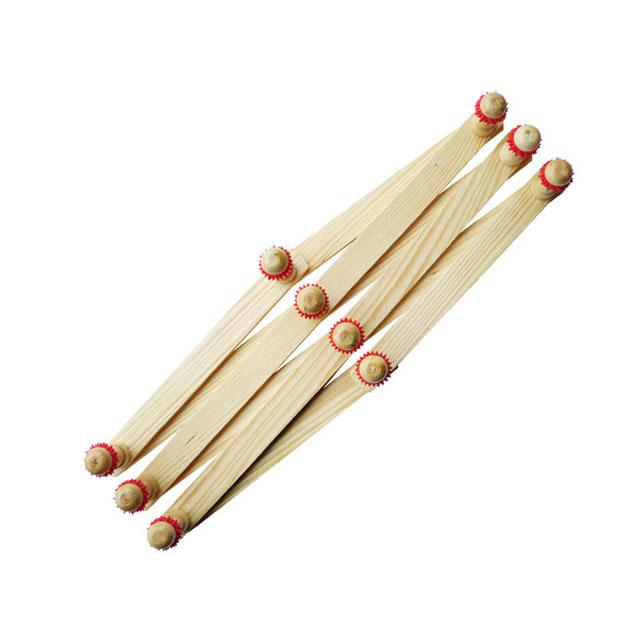 코텍스 원목 자바라 옷걸이 중 미끄럼방지 고무링 접이식 벽옷걸이 도깨비자바라, 1개, 단일색상 6,160원