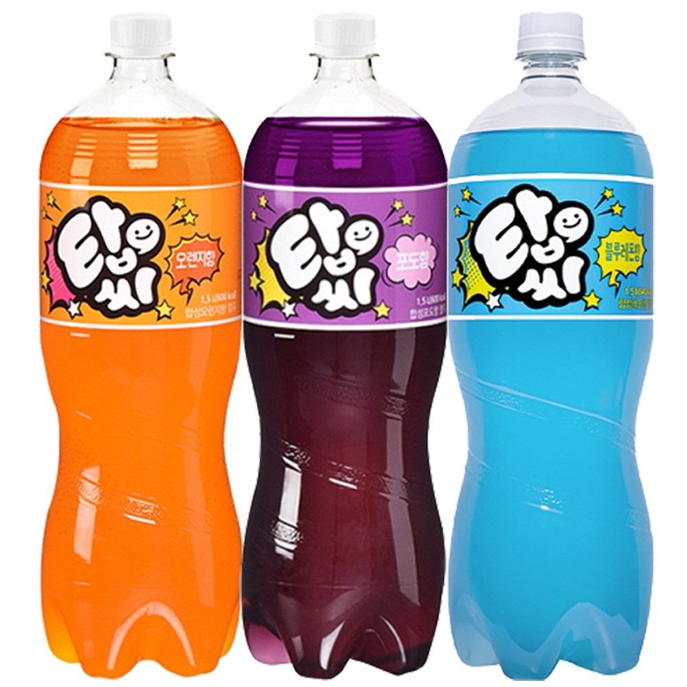 탑씨 1.5L 오렌지12 + 포도12 + 블루레몬12, 36개, 1.5L 52,800원