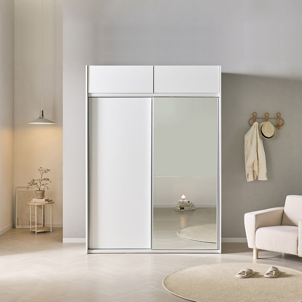 루체 1200폭 슬라이딩 키큰 전신거울 옷장 장롱 549,000원