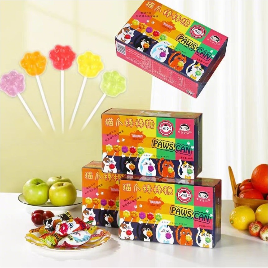 OKYAIOS 크리스마스 고양이발톱 모양 막대사탕 롤리팝 24,520원