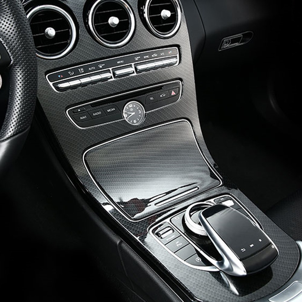 벤츠 C클래스 W205 센터페시아 컵홀더 패널 카본 몰딩 호환 용품, 노멀타입 (카본), 컵홀더 32,980원