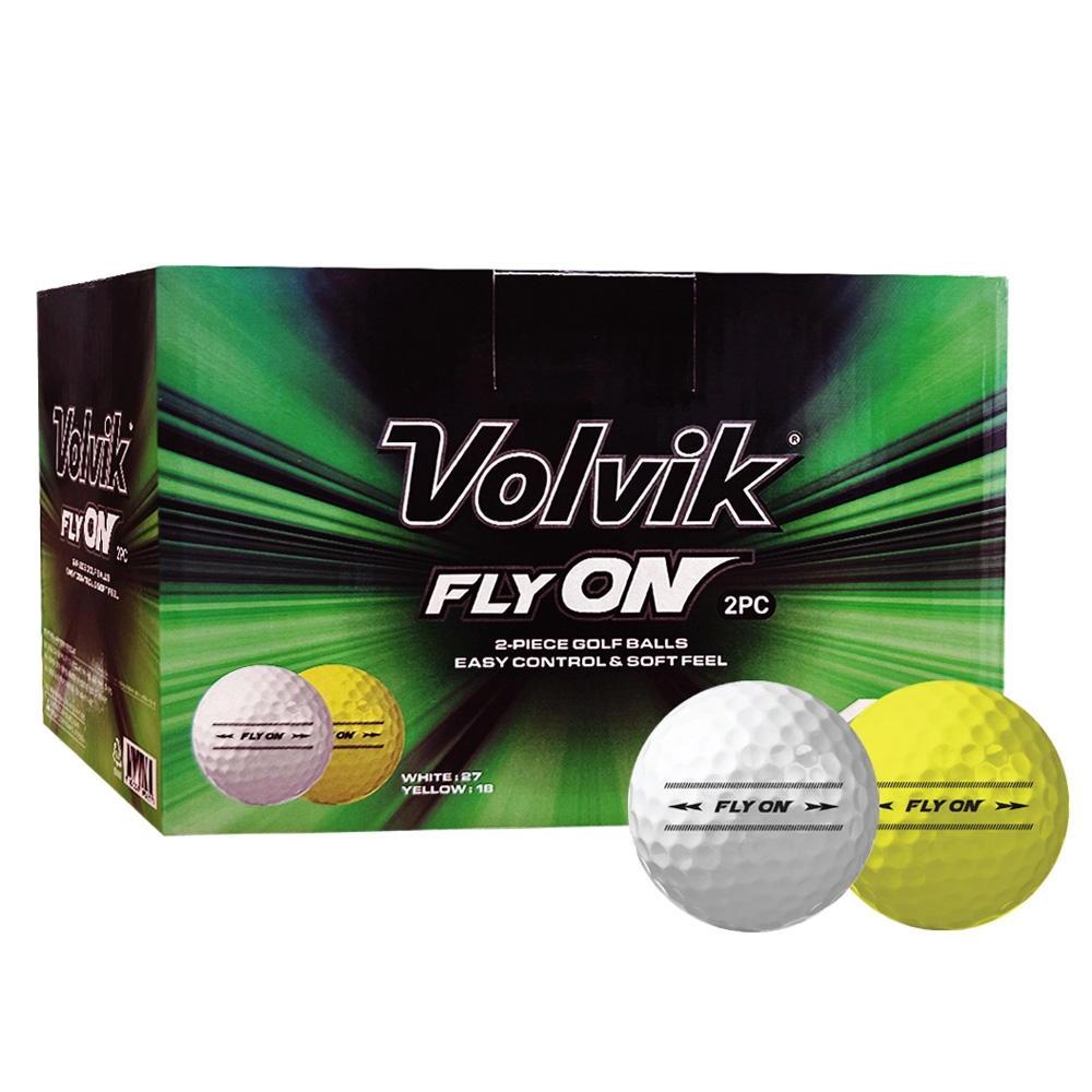 볼빅 플라이온 골프공 2피스 V163402WWWW 화이트 27p + 옐로우 18p 세트 39,790원