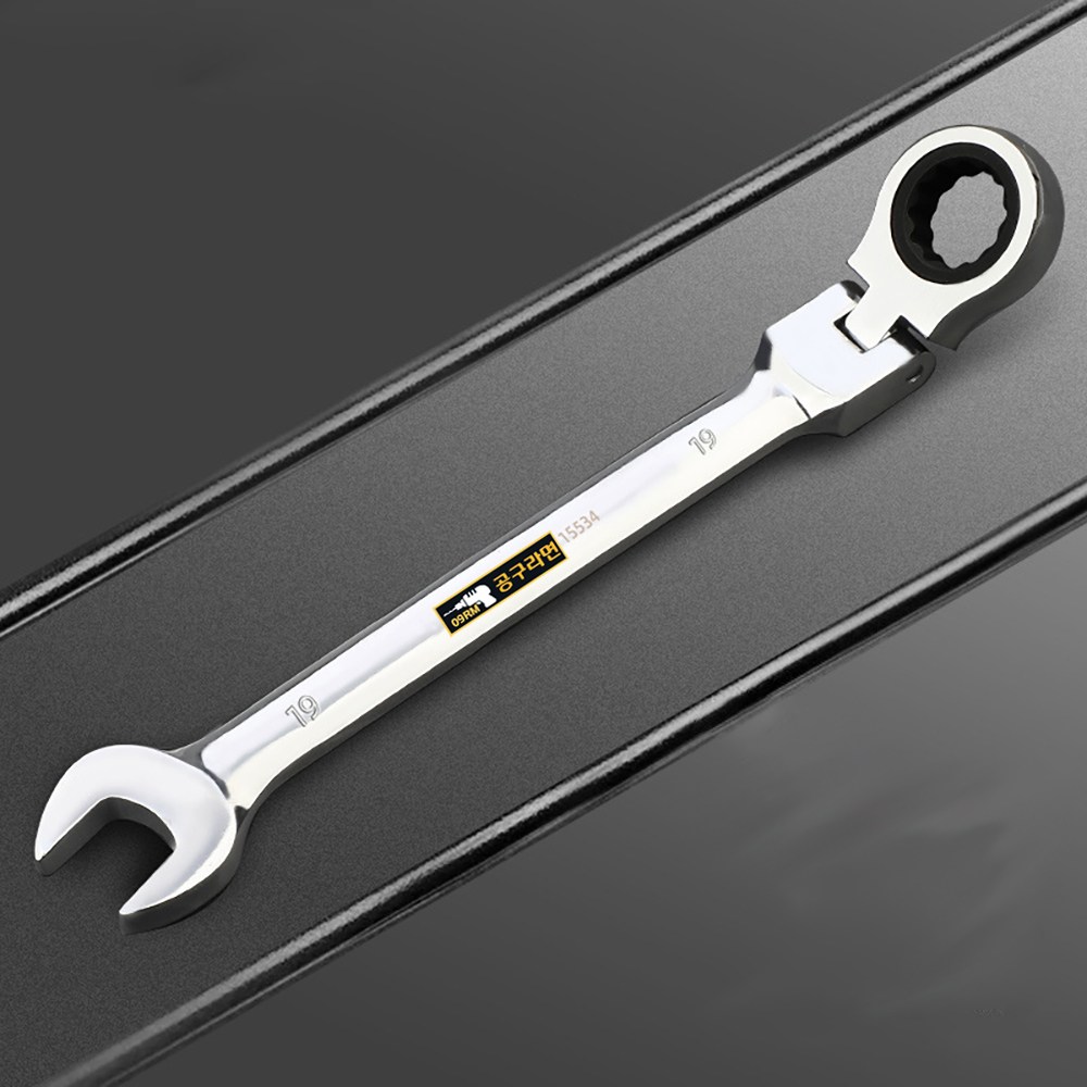 공구라면 ( 09RM ) 라쳇 렌치 플랙시블 기어렌치 스페너 ( 6 ~ 24mm 선택), 1개 10,400원