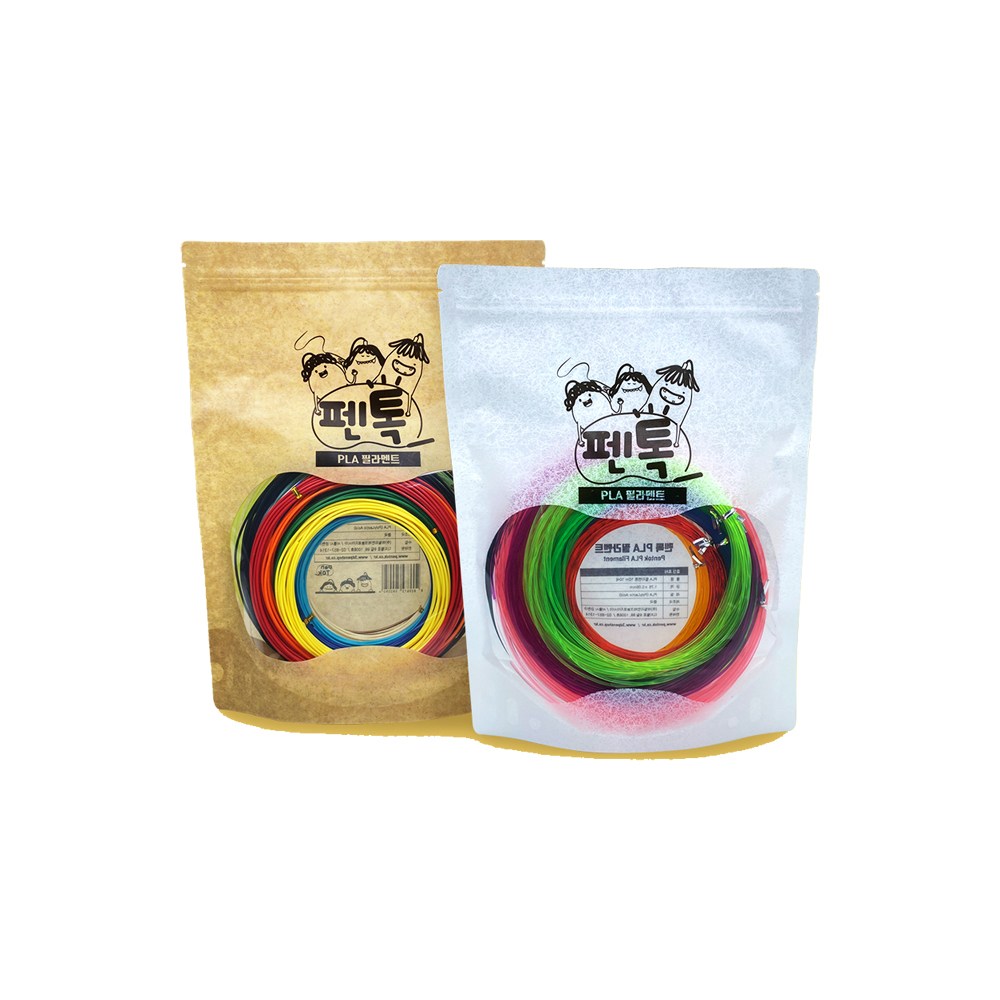 고온용 3D펜 필라멘트 패키지 5m x 20색 16,500원