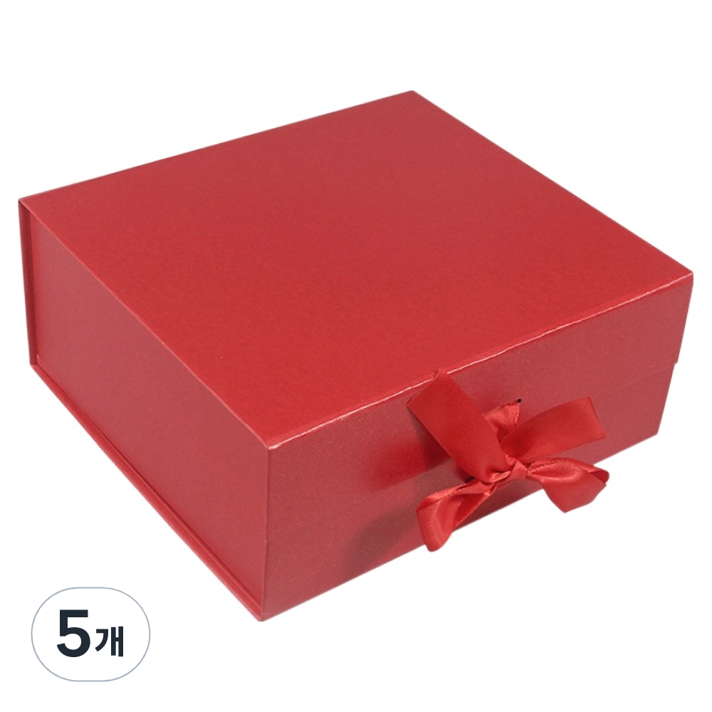 코히모 생일 선물 케이스 포장 박스 5W0464, 레드, 5개 49,500원