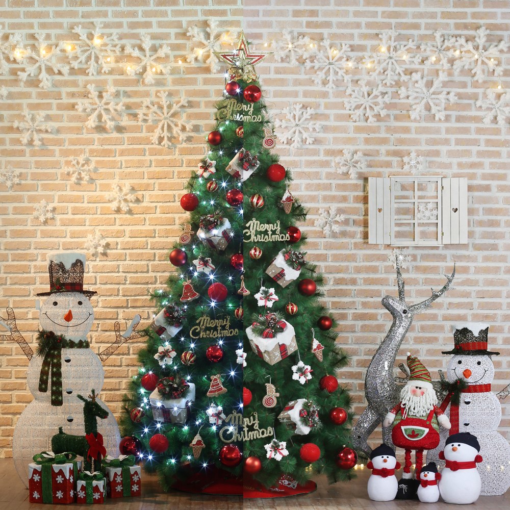 크리스마스 트리 300cm 풀세트 장식 교회 선물 솔잎 대형 744,700원