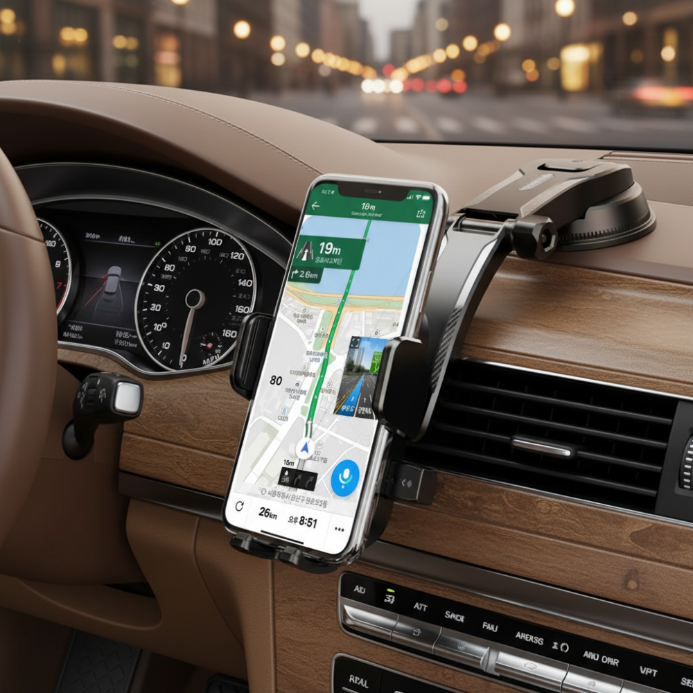 픽스벨 차량 대시보드 유리 초강력 흡착식 핸드폰 거치대 6,400원