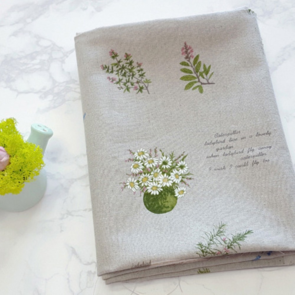 린넨 허브향기 원단 11,160원