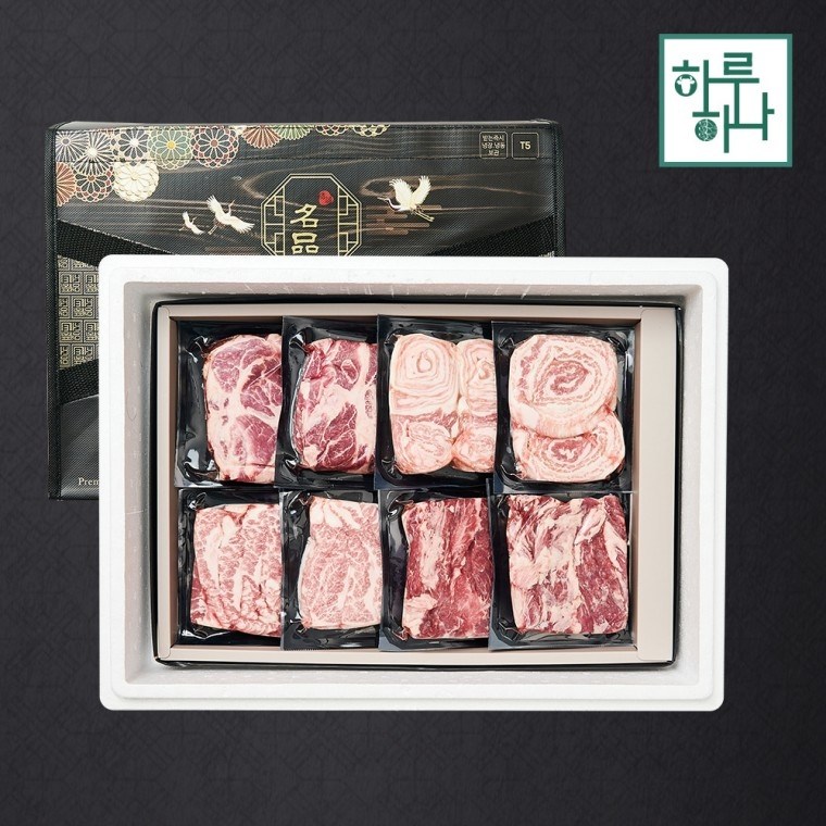 이베리코 베요타 스페인 흑돼지 선물세트 1.6kg (목+갈+갈+항) 131,500원