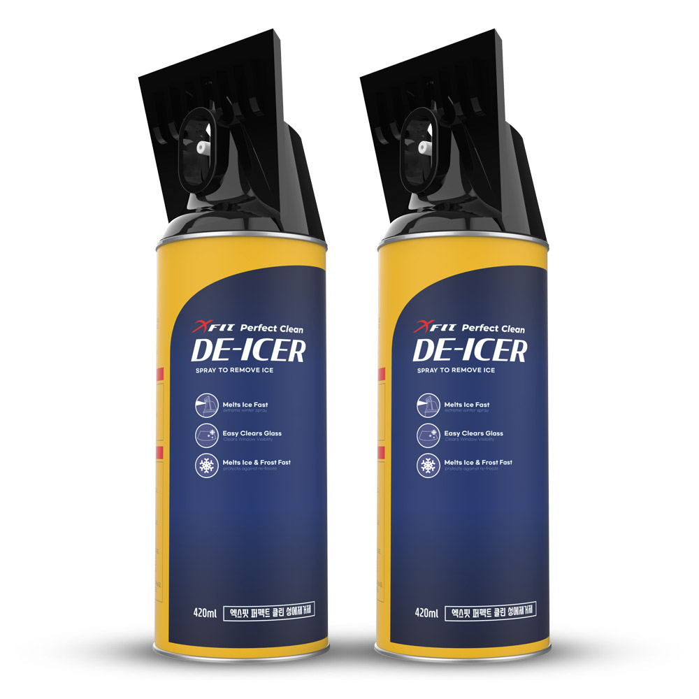 엑스핏 퍼펙트 클린 성에제거제 스프레이 9,900원