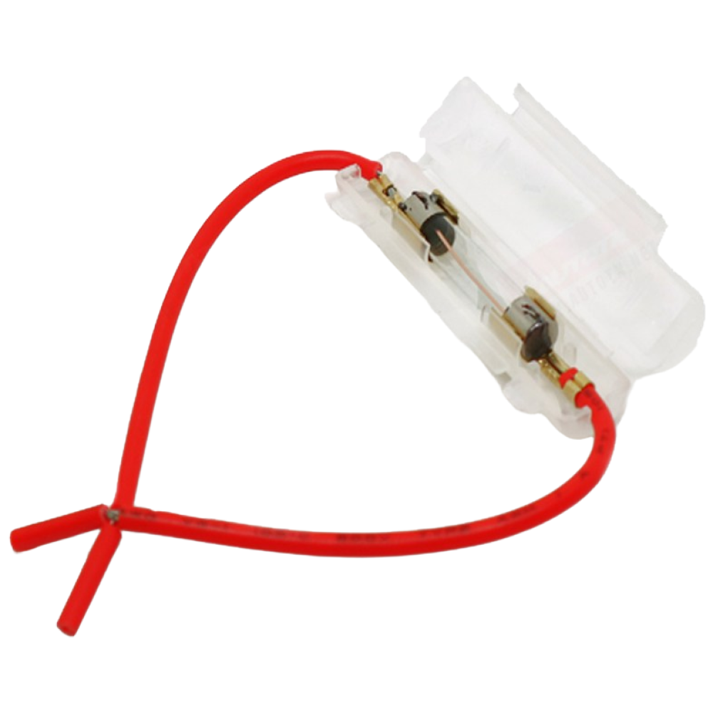 LJ 51214 수항 12v 유리관 휴즈 홀더 퓨즈 배선타입 쇼트방지 자동차 오토바이 바이크, 1개 1,390원