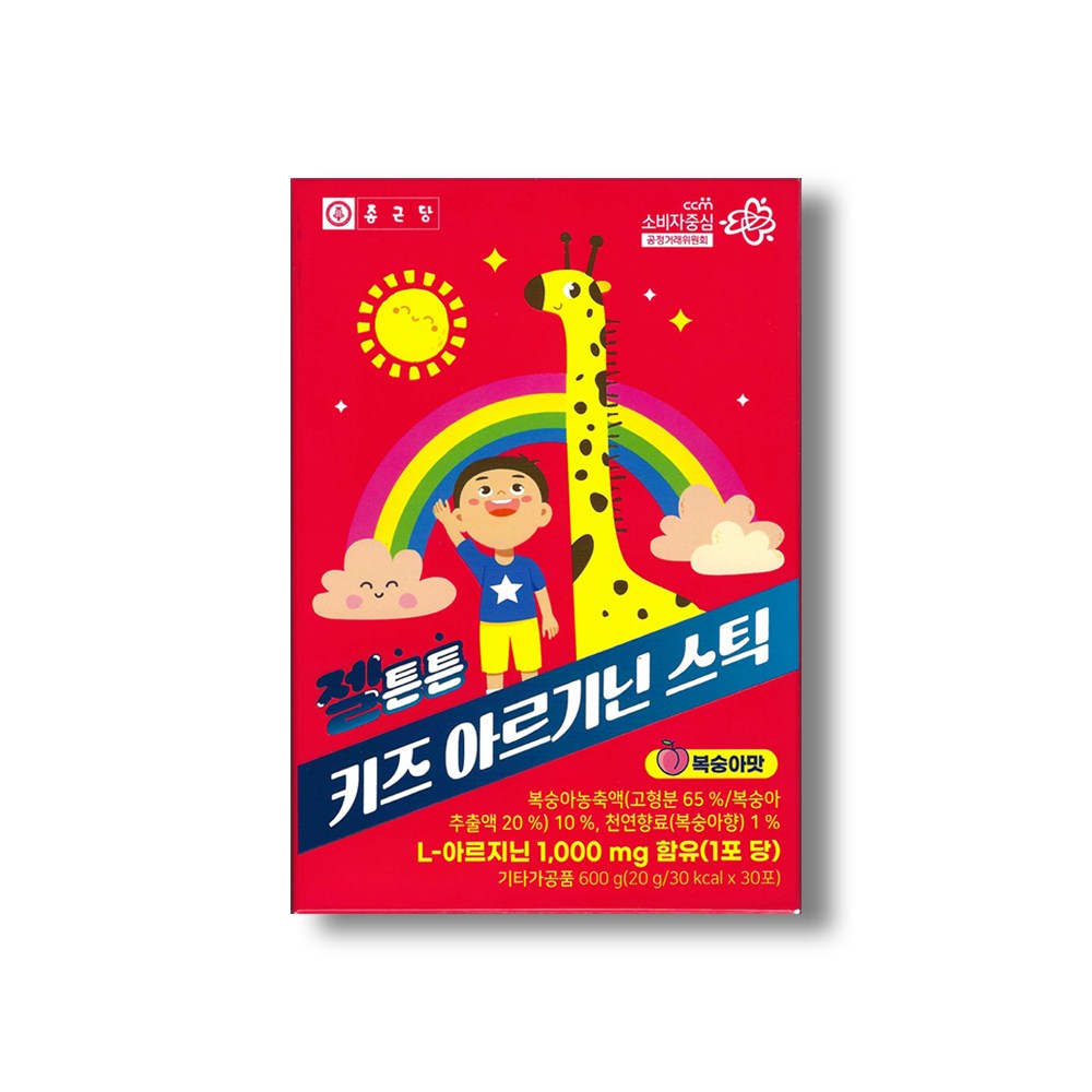 종근당 젤튼튼 키즈 아르기닌 스틱 30,850원