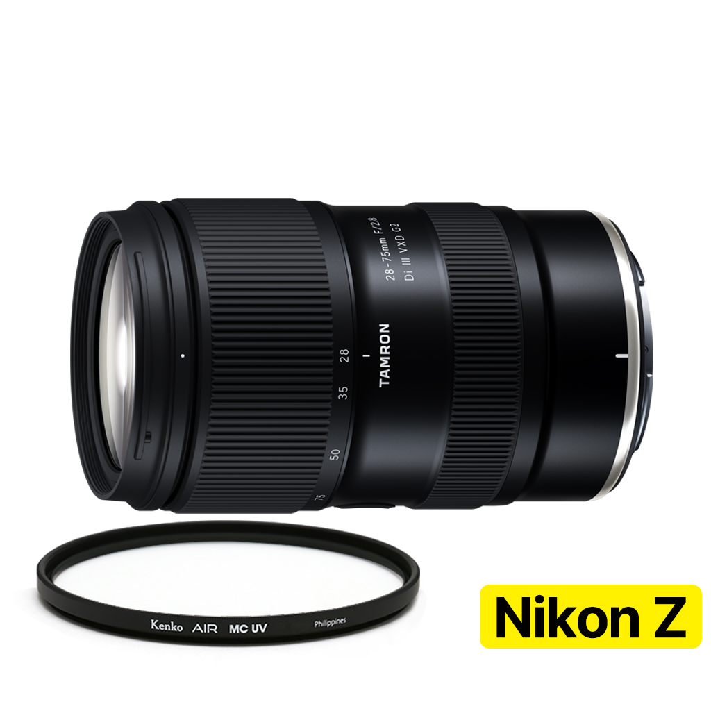 [지금사면 3년보증 + 5만P 증정] 탐론 28-75mm F/2.8 Di III VXD G2 A063Z 니콘 Z렌즈 + A063Z용 겐코 AIR MCUV 67mm 필터, 단일품목 1,174,000원