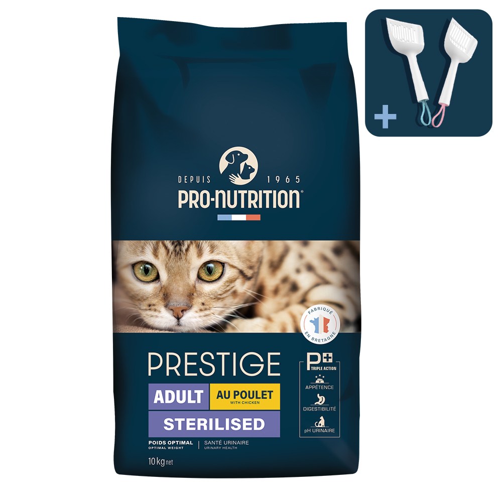 (향균삽 증정) 프레스티지 캣 치킨 중성화 사료 고양이 다이어트 체중조절 건식 사료 성묘, 10kg, 1개, 닭 99,000원