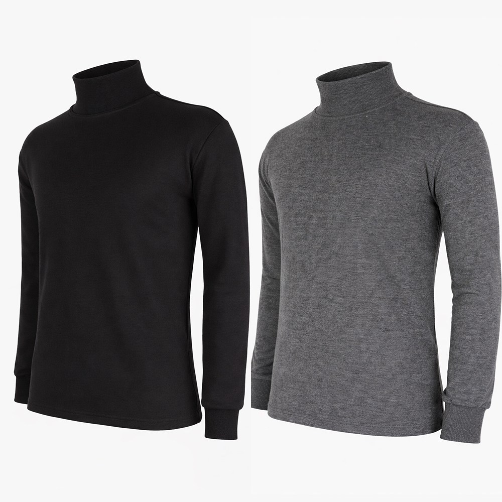 모스트젠틀맨 [1+1] 기본무지 반폴라 남성 남자 목폴라 기모 스판 입기 좋은 티셔츠 포근한 36,800원