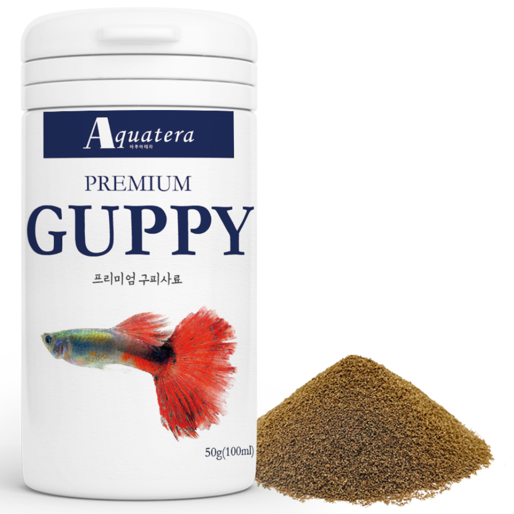 아쿠아테라 프리미엄 고단백 구피 사료 3,250원