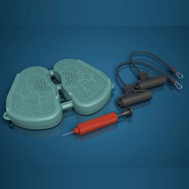 맨바리워킹 발지압 에어 스텝퍼 실내 홈트 맨발 걷기 운동기구 하체 유산소 밸런스 스텝퍼 그린 49,800원