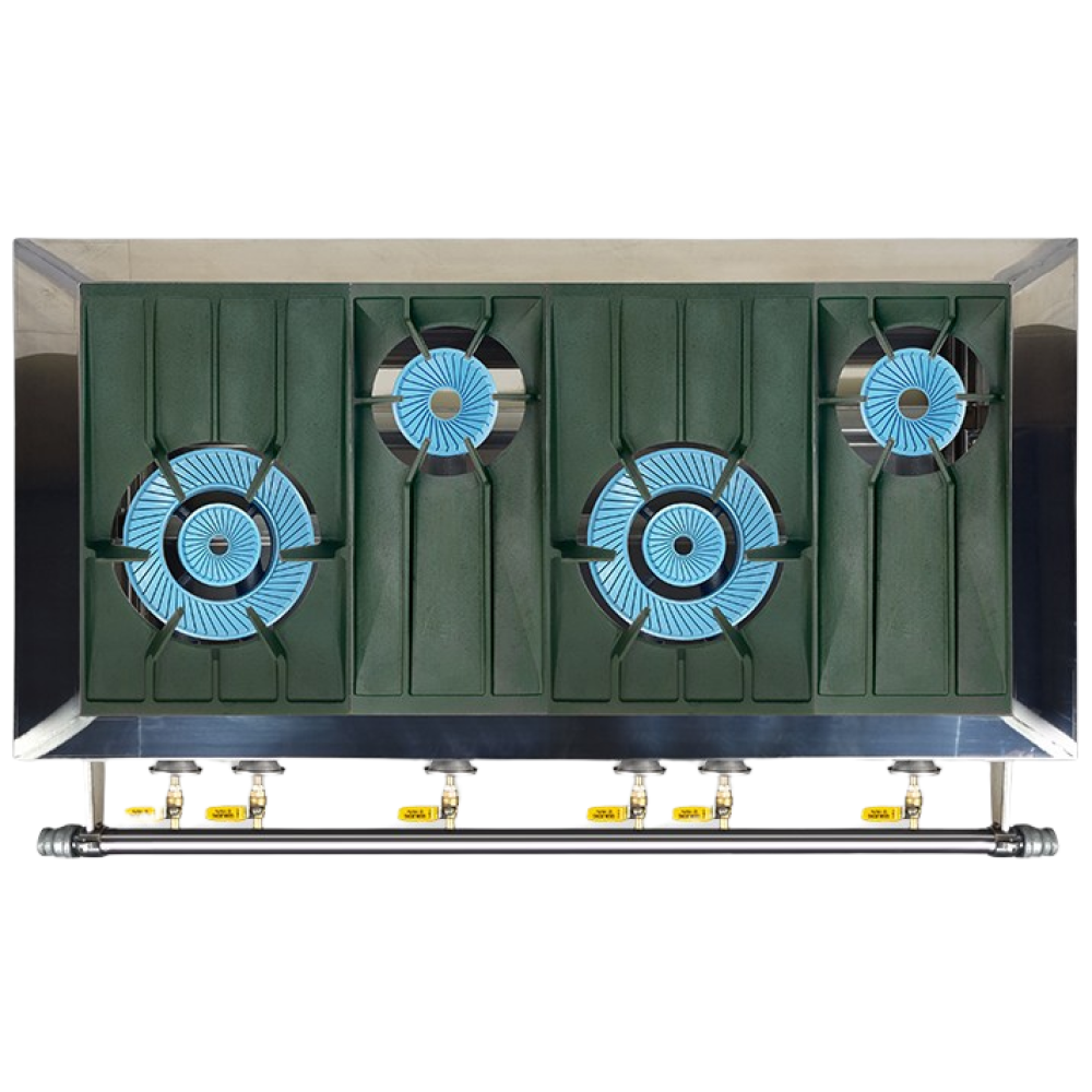 오즈테크 업소용 가스렌지 일반상판 1200렌지 22-12화구 2.5세대 세라믹 간택기 간데기, LPG, 높은/0.8t 950,400원