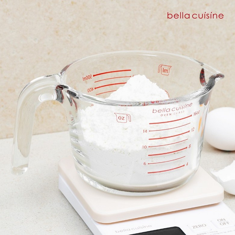 벨라쿠진 오븐글라스 내열유리 500ml 계량컵 20,200원