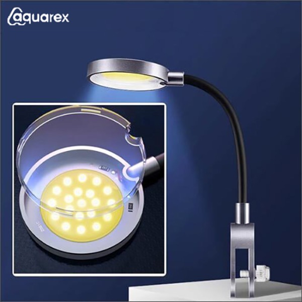아쿠아렉스 고출력 COB LED 수족관 어항 걸이식 조명 LV501 13,400원