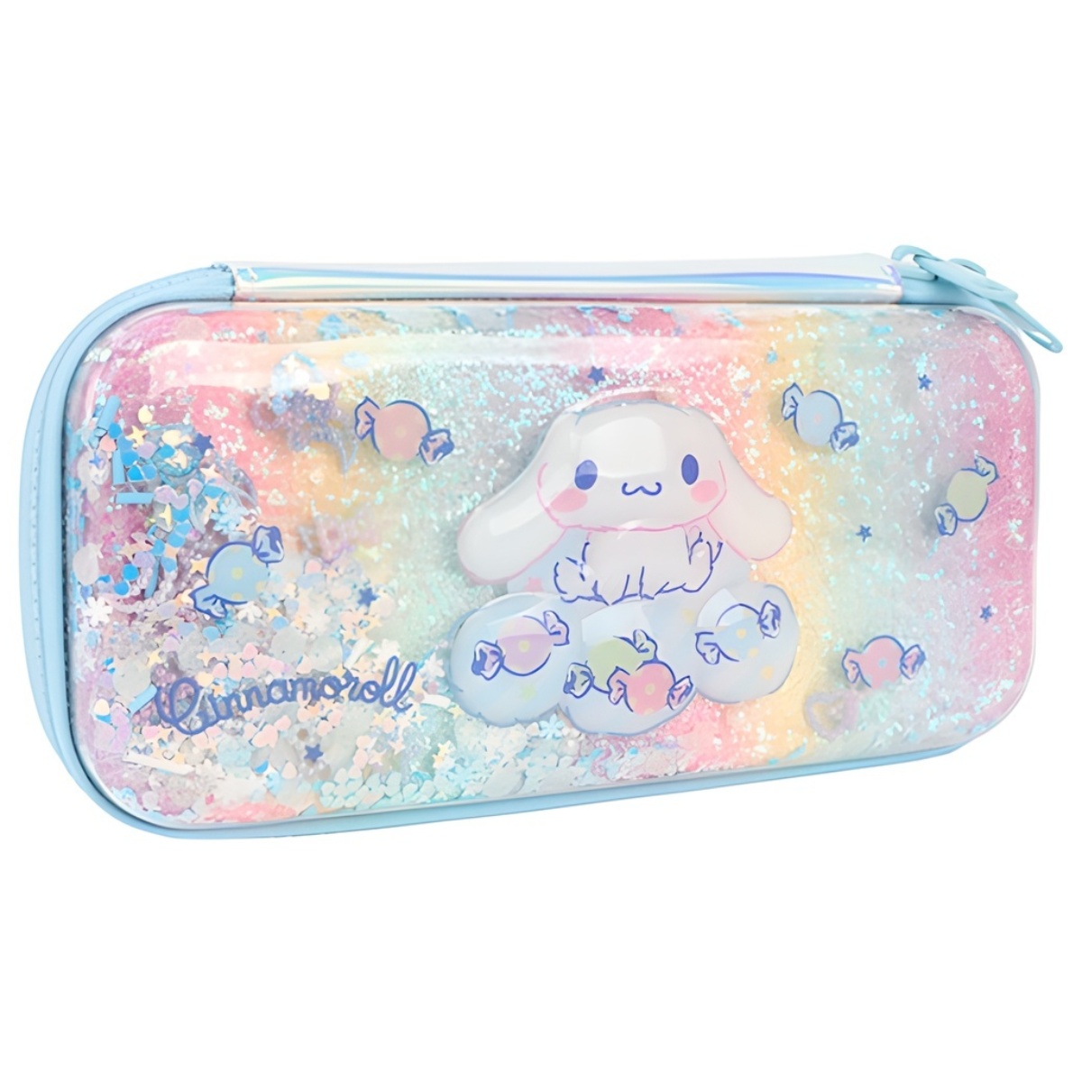 (산리오 정품) 시나모롤 스펭글 EVA 필통 파우치 18,500원