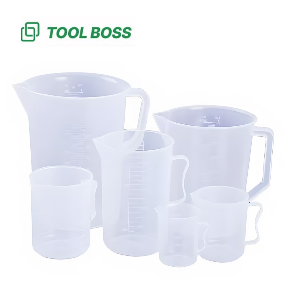 [ 100ml ~ 5000ml ] 툴보스 플라스틱 눈금 비커 계량컵 5,720원