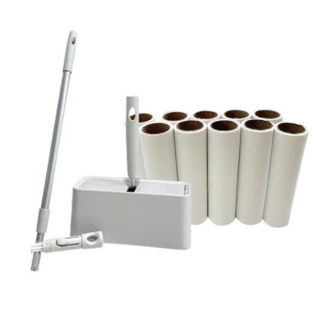 핌 사선컷팅 테이프 클리너 + 틈새솔 + 시스템 2단 조절 파이프 + 이지거치대 + 12m 리필 10p 세트 21,000원