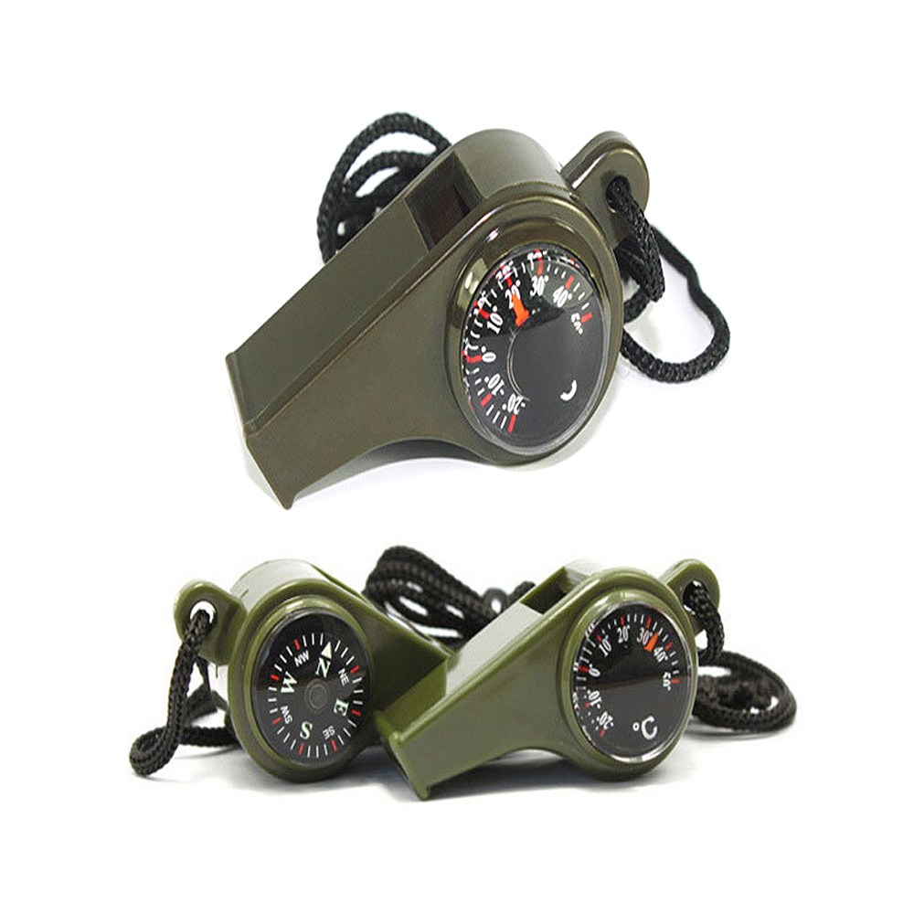 캠핑 등산 나침반 호루라기 야외 다기능 생존 호루라기, 현재가 1,380원