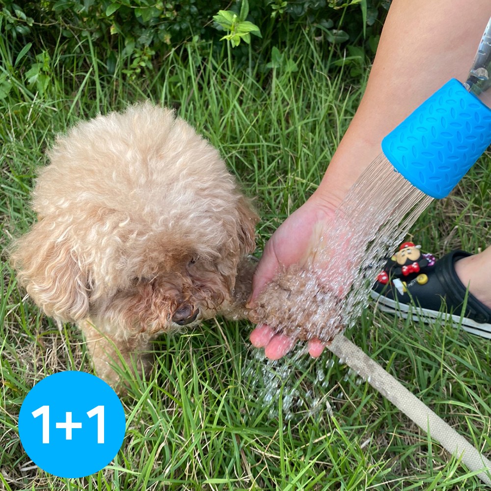 [La_Luna] 휴대용 캠핑용 페트병 실리콘 샤워헤드 1+1 10,450원