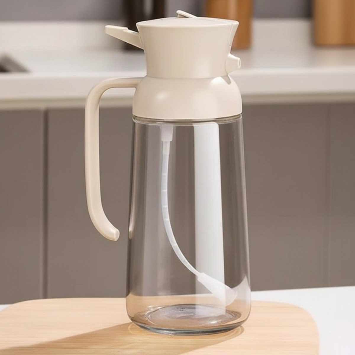 까사베로 2in1 기름 오일 안개 분사 스프레이 용기 오일병 공병, 1개, 500ml, 현재가 12,550원