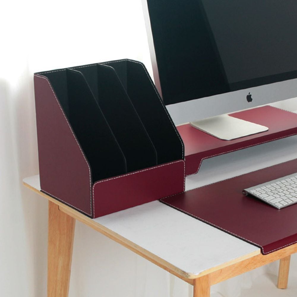 아리아라 가죽 VIP 고급 서류 책 수납 책꽂이 대형 goo+597Pi 92,410원