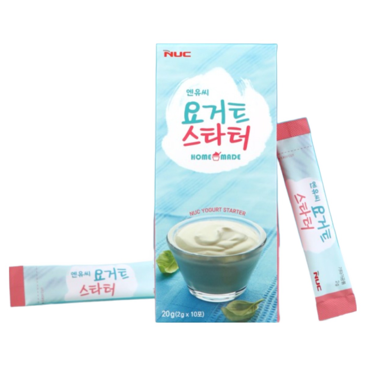 엔유씨 본사 요거트 스타터 파우더 그릭, 2g, 1박스, 10개입 14,000원